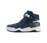 Basket Montante à Scratch Geox Perth - Marine/LT Gris 28