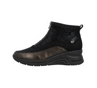 Basket Montante Compensé Cuir Rieker Korsika - Noir Comb 40