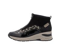 Basket Montante Compensé Cuir Rieker Korsika - Noir Comb 40