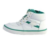 Basket Montante Cuir Enfant Clarks City Flake - Blanc - 20