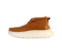 Basket Montante Cuir Hey Dude Wendy Peak Hi Suede - Taupe Chestnut 38