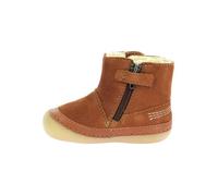 Basket Montante Cuir Kickers Sokifaune - Camel - KICKERS - Bébé - Plat 21