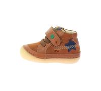 Basket Montante Cuir Kickers Sokistic - Camel-Etoile 18