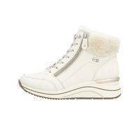 Basket Montante Cuir Remonte Castor - Blanc 39
