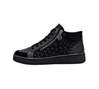 Basket Montante Cuir Remonte Goatsuede - Noir 37