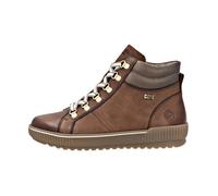 Basket Montante Cuir Remonte Rock - Marron-Combi 37