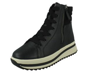 Basket Montante Cuir Rieker Castor