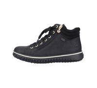 Rieker Femme Baskets Z4263, Dame Baskets Basses,Hydrofuge,riekerTEX,Chaussure de Rue,Chaussure à Lacets,Noir (Schwarz / 00),40 EU / 6.5 UK