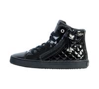 Geox Fille J Kalispera Girl D Sneakers, Black, 30 EU