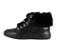Basket Montante Geox D Rubidia C - Nappa+ Synt.Fur - Noir 39