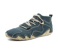 Basket Montante Homme en Cuir Chaussures de Randonnée Homme Running Sneakers Imperméable Chaussure de Travail Chaussure Orthopédique Baskets et Chaussures de Sport Marche Bottine Basquettes Mocassin