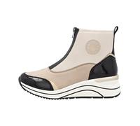 Basket Montante - REMONTE - Leo - Beige-Combi - Zip - Compensé - Femme 40