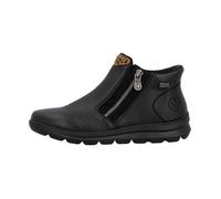 Basket Montante - RIEKER - Ravi - Noir - Fermeture à Zip - Femme - Talon Plat 36