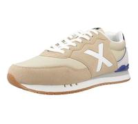 Basket Munich Mixte Dash - MUNICH - Beige - Lacets - Adulte - Plat - Synthétique 40