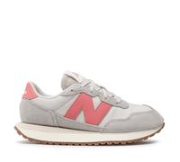 Basket New Balance 237 Cadet - GS237PK - Fille - Cuir - Lacets - Blanc 20