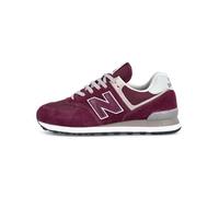Basket New Balance 574 - Rouge - Cuir - Lacets 41 1/2