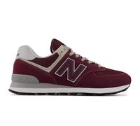 Basket New Balance 574 - Rouge - Cuir - Mixte - Lacets 43