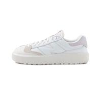 Basket New Balance CT302 - Blanc et rose - Empeigne en suède et mesh - Embout en caoutchouc