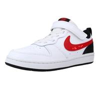 Basket Nike 93730 Blanc - Enfant Garçon - Lacets - Textile 29 1/2