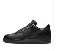 Basket Nike AIR FORCE 1 '07 - Noir - Cuir - Homme 44