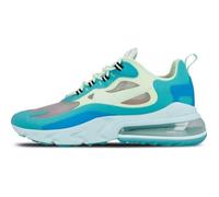 Basket Nike AIR MAX 270 REACT - Homme - Textile - Bleu - Lacets - Plat