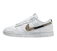 Basket Nike DUNK LO SE LEOPARD - Blanc - Textile - Lacets 38 1/2