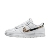 Basket Nike DUNK LO SE LEOPARD - Blanc - Textile - Lacets 42 1/2