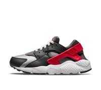 Basket Nike HUARACHE RUN Junior - Gris Rouge Blanc - Lacets - Mixte 38 1/2