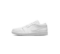 Basket Nike JORDAN 1 LOW - Homme - Blanc - Réf. 553558-136 41