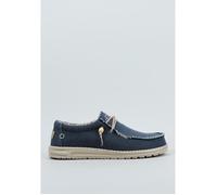 Basket - NO NAME - WALLY BRAIDED 8050880167708 - Polyester - Homme - Lacets - Bleu - Plat 43