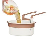 Basket Of Étie - 15 X 25 X 9 Cm Bouton Pression Colder | Colle Pliable Pliable En Silicone | Drainer Sans Traîneau Pour Laver Les Légumes Et Les Fruits | Maison Idéale, Appartement, Hôtel E R