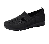 Basket orthopedique Femme Basket OrthopéDique Femme Chaussures décontractées pour Femmes, Printemps, été et Automne, légères, Respirantes, en, Semelle Souple, Confortables Confortable Le Noir 36