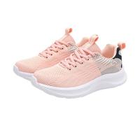 Basket Orthopedique Femme Confort Chaussure Sport Chaussures de Sport Automne-Hiver pour Femmes Chaussures de Course Confortables Et Décontractées Baskets Respirante Basket Légère Minceur (Pink,38)