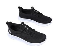 Basket Orthopédique Femme Confortable Chaussures de Tennis Chaussures pour Femmes Décontractées Ethniques D'Été Creux Respirant Talon Plat Semelle Souple écontractées de Sport Running Femme Basket