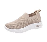 Basket Orthopédique Femme Femmes Slip-on Chaussures de Marche Chaussures pour Femmes Mesh Chaussettes Casual One Foot Wear pour Sport Décontractées Respirantes Basket Femme Outdoor Running Gym