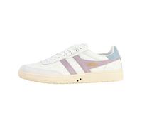 Basket Plate Cuir Gola Falcon - Blanc Lily Glace 39