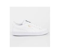 Basket Puma CLASSIC XXI Cadet - Réf. 380570-01. Couleur : Blanc cuir 30