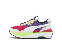 Basket Puma CRUISE RIDER FLAIR - Réf. 381654-02. Couleur : Blanc, Violet, Rouge 36
