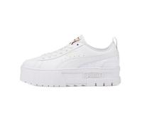 PUMA Mayze LTH Jr Basket, White Team Gold, 38 EU