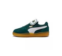 PUMA Baskets basses or / vert foncé / blanc, Taille 40