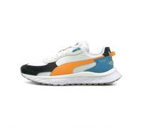 PUMA Femme Wild Rider Rollin' Chaussure de Piste d'athlétisme, White Oran, 42 EU