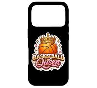 Basket Queen Girl Player Lover Woman Coach Fan Hoops Mom Coque pour iPhone 17 Pro