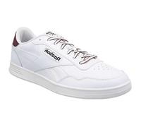 Basket Reebok Mixte Court Advance - FTWR White Classic Maroon F23 Core Black - Cuir - Lacets 40,5