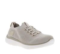 Basket Rieker Knitup - Femme - Beige - Slipper - Lacets élastiques - Confort exceptionnel 38