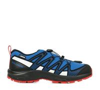 Salomon XA Pro V8 Climasalomon Chaussures Imperméables unisexes randonnée marche pour enfants, Fit précis, Adhérence tout-terrain, Look sportif, Lapis Blue, 35