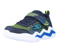 Basket Skechers - 113137 - Bleu - Garçon - Textile - Enfant - Scratch 21