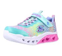 Basket - SKECHERS - 117855 - Blanc - Fille - Enfant - Synthétique - Lacets 35