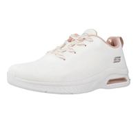 Skechers Femme Squad Air Basket, Tricot Blanc Cassé, 39 EU