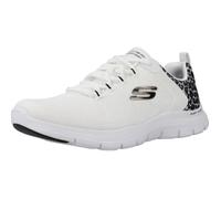 Basket - SKECHERS - 136681 - Blanc - Femme - Talon Compensé 40
