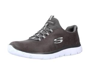 Basket - SKECHERS - 99813 - Femme - Gris - Textile - Lacets 36